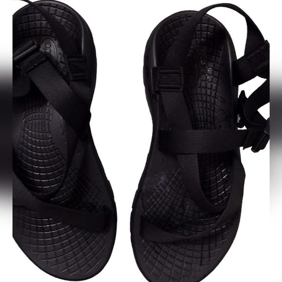 Chaco black men's hiking sandals J105085 size 12 - Picture 7 of 11